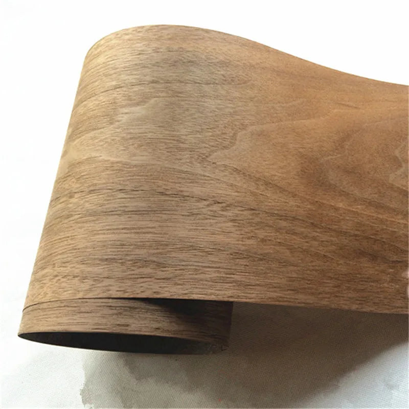 22*270cm 1roll Black Walnut Veneer Thin Handmade DIY Solid Wood Decorative Panel Skin Speaker Repair